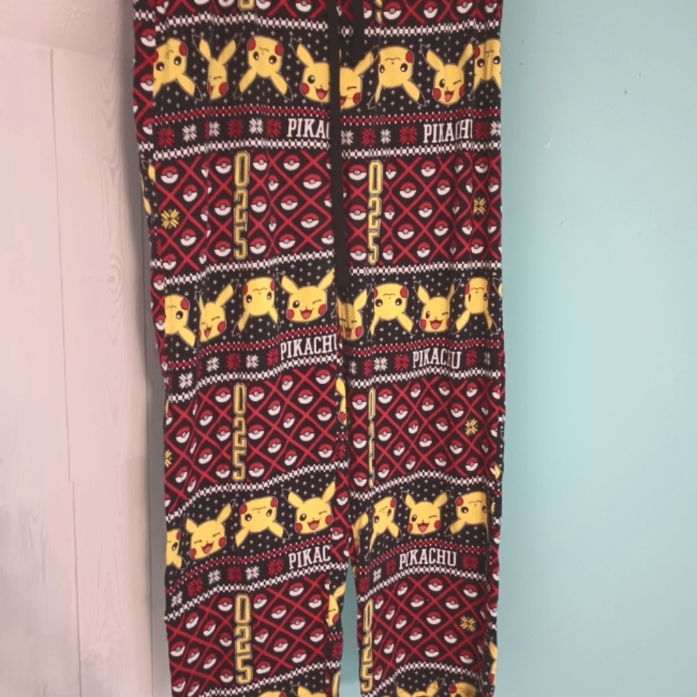 POKEMON PIKACHU 100% COTTON LOUNGEWEAR/PAJAMA PANTS YOUTH SIZE X LARGE 2016